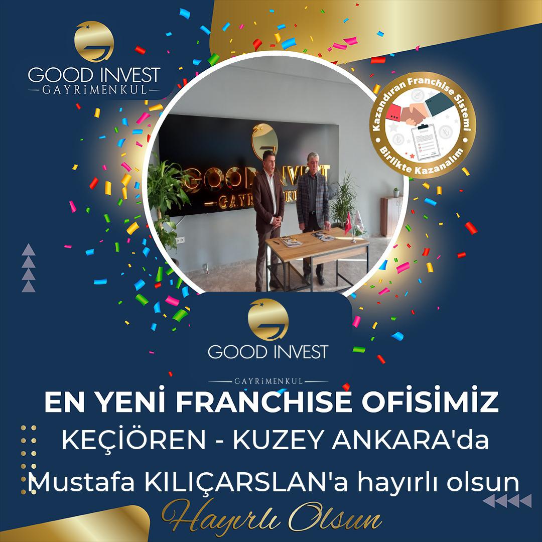 memisahmet03's tweet photo. Good invest gayrimenkul Kuzey Keçiören’de açıldı. Broker Mustafa Kılıçarslan Tüm Ankara’da hizmet vermek istiyor. Hayırlı olsun. #goodinvest #gayrimenkul #emlak #HalilBerk #ahmetmemis #emlak #emlakçı #ankara #franchise #Türkiye #Dünya https://t.co/JJKjEUXPiR
