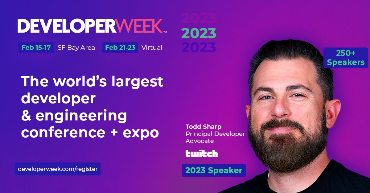 We've announced our first round of 80+ speakers for #DeveloperWeek 2023 — where 8,000+ developer &amp; engineering professionals from around the globe will converge across 12+ technical tracks to learn, network, and help build the global developer economy.
developerweek.com