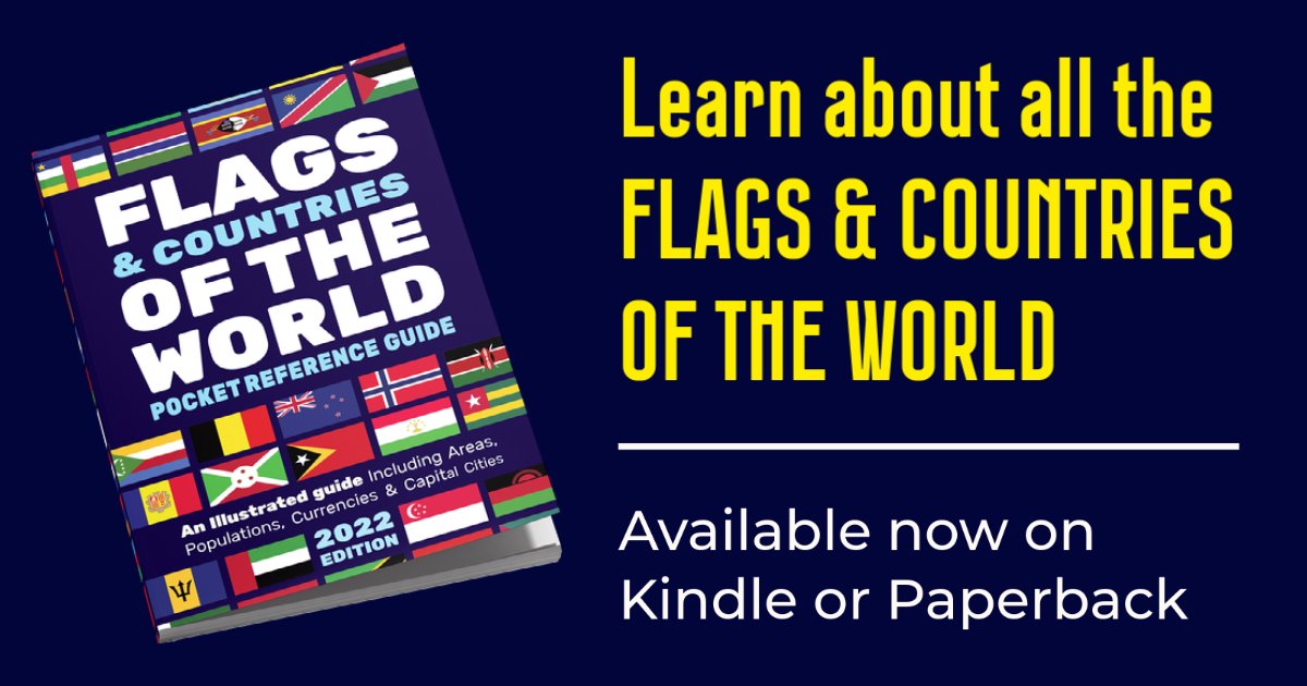 over_eight's tweet image. A guide to flags of the world with Areas, Populations, Currencies and Capital Cities visit 'Flagsbook' to buy today

#flagsoftheworld #learnflags #vexilology #vexillology #worldflags #capitalcities #worldgeography #geography #countries #funlearning