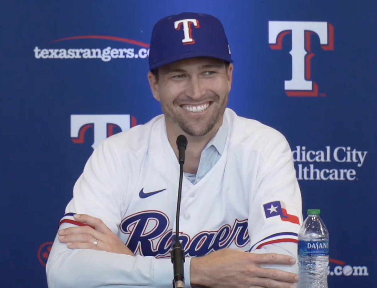 Talkin’ Baseball on Twitter "Jacob deGrom is officially a Texas Ranger"