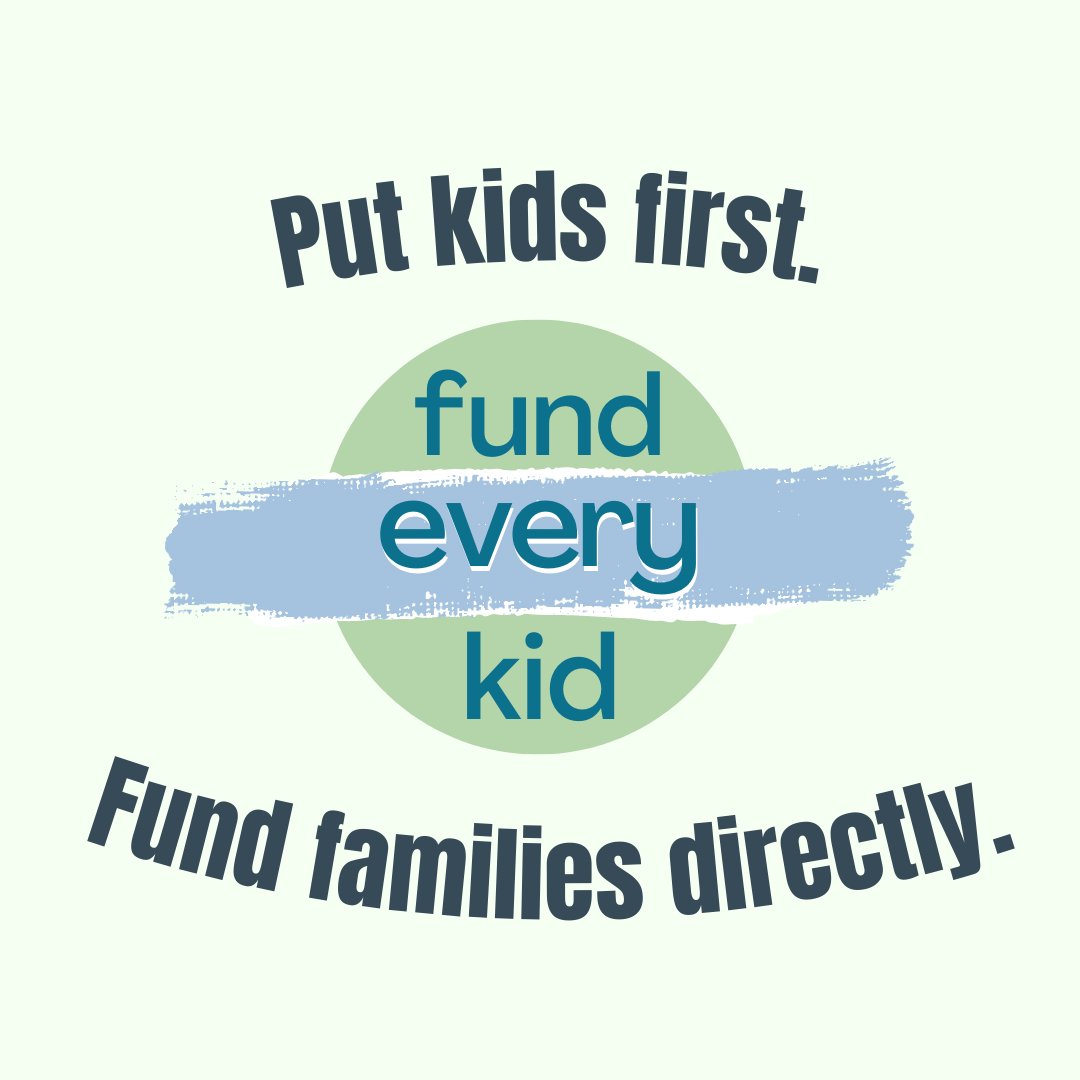 We’re proud to be part of the national, growing #FundEveryKid movement. What does it mean? We believe funding should be:

✅ Directed by families

✅ Available for different types of learning environments

✅ Universal for all families

Learn more: yeseverykid.com/fund-every-kid…