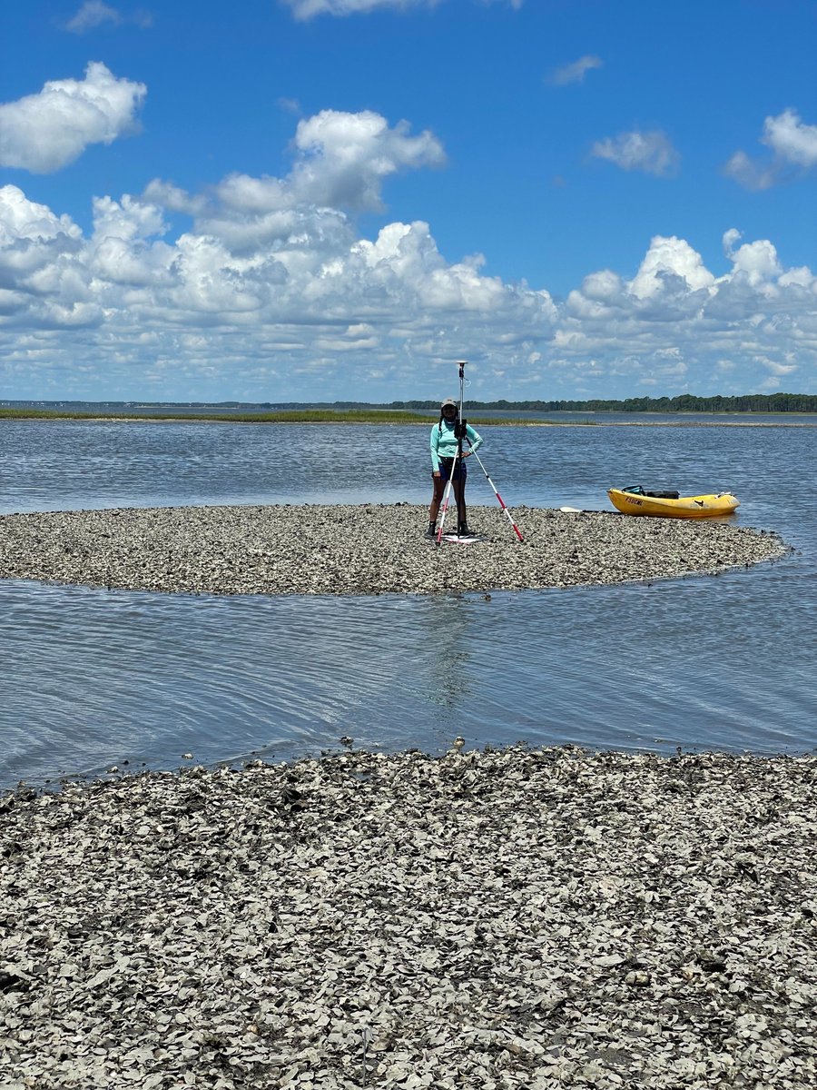 Congratulations <a href="/NOAA/">NOAA</a> Davidson Fellow 
@Jenny_Bueno_ for advancing to candidacy in <a href="/FSU_geography/">FSU Geography</a>! Jen is conducting research on #oysters and #mangrove encroachment in the #GulfofMexico--look out for all her updates from the field (not to mention some cool drone landscape shots!)