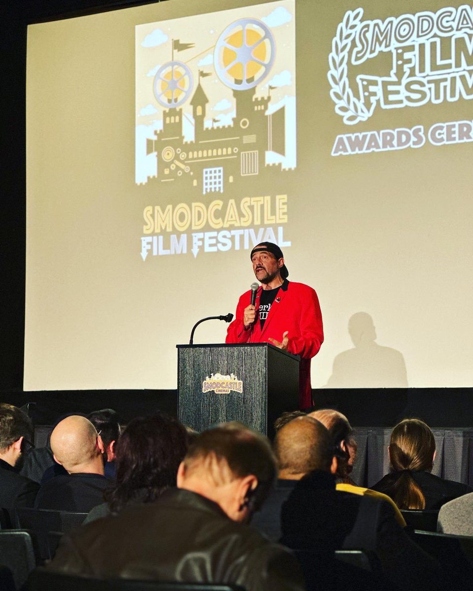 JasonFilmDude's tweet photo. @ThatKevinSmith @ernieodonnell7 @SModcastle thanks for having the https://t.co/Ack4TgTkyd. duo at the festival! We had a blast 🤠🤙#horror #short #film https://t.co/6GJvhgpX42