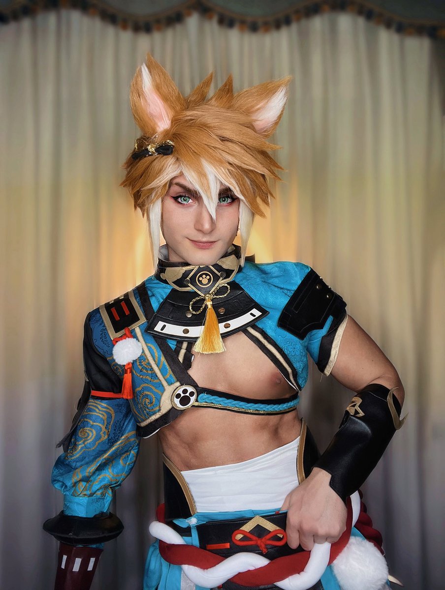 marklykos's tweet photo. Genshin Impact 3.3 is on! 🔸🔶🔸🐕🐕🐕

If you want to create a powerful Geo Team you need me! 
Pull as many Gorou constellations as possible!

#Gorou #gorougenshinimpact #goroucosplay #genshinimpact #genshinimpactcosplay #dogboy #animeboy #shibaboy https://t.co/Vv1iIDDBY7