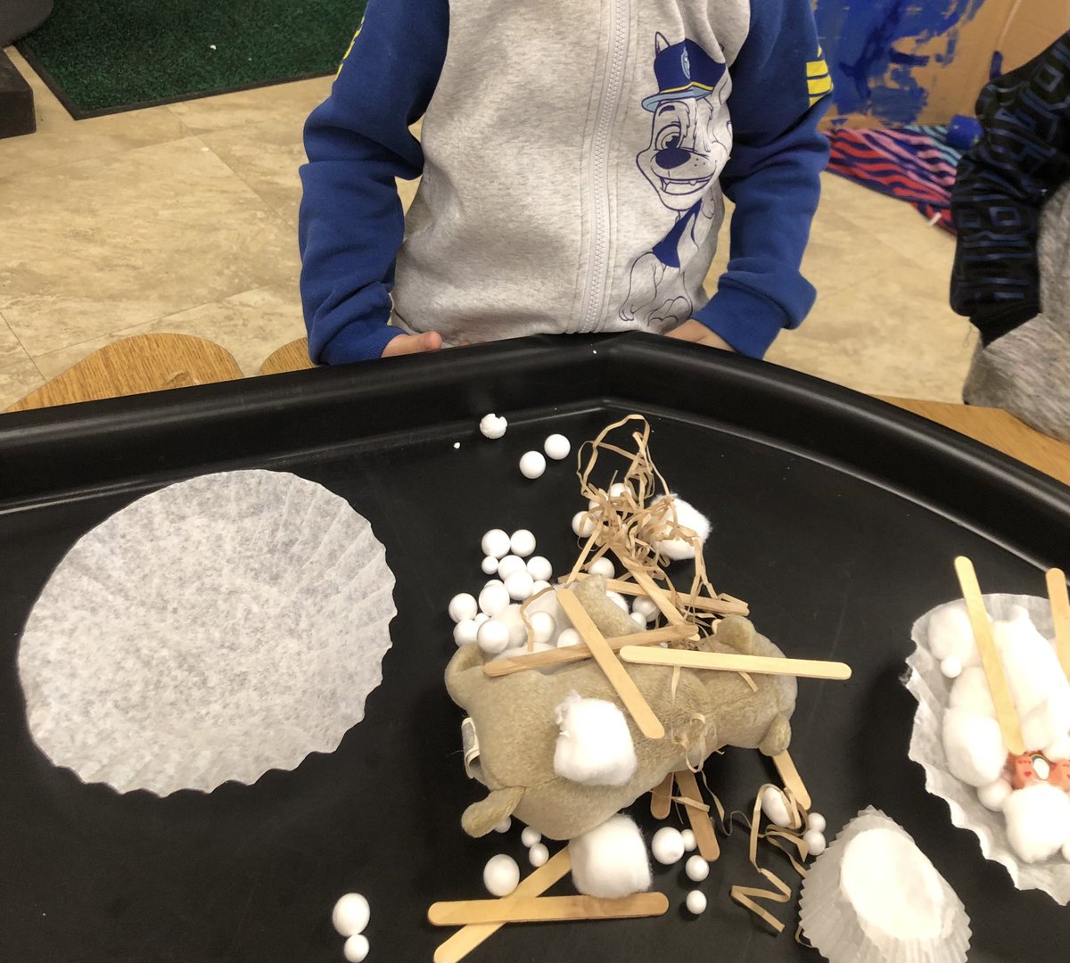 OB_KGA's tweet photo. Building dens for our bears to hibernate in. https://t.co/641Vl8VfqO