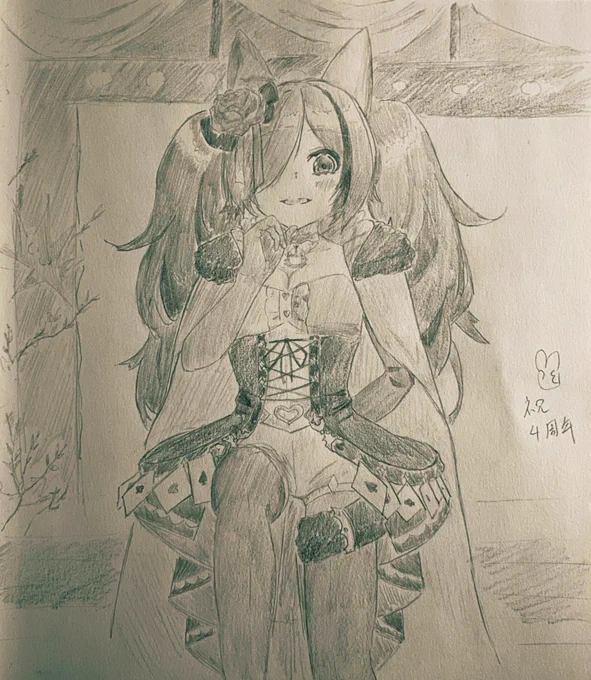 #100日チャレンジ
83

ミオしゃ4周年おめでとぉぉおお!!
ミオファの森の女王様。
#みおーん絵 