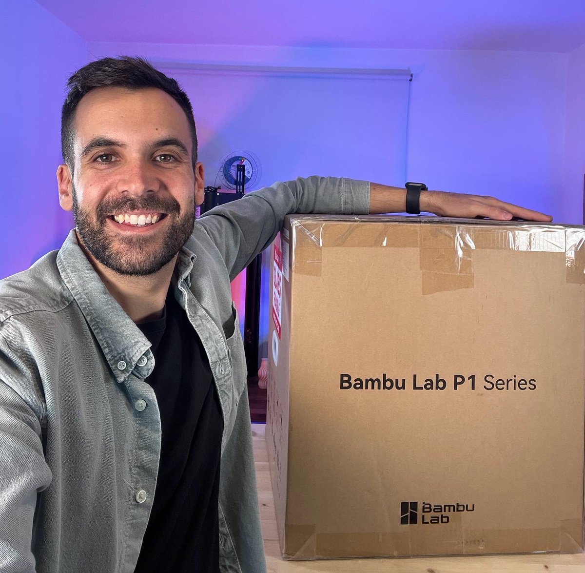 govaju3d's tweet image. Pues recién llegada, la nueva Bambulab P1P una impresora, rápida, de calidad y a un precio muy interesante, lo comprobaremos!👨🏻💻
¿Qué queréis saber sobre esta impresora? Os leo!
#bambulab @BambulabGlobal #fast3dprinting #impresora3d #impresion3d #govaju3d #3dprint #3dprinting