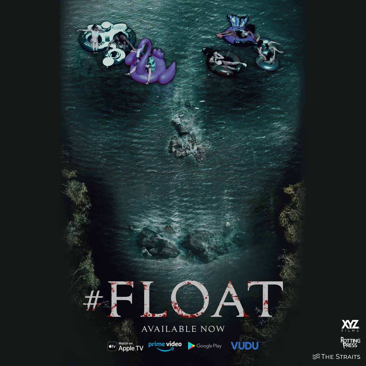 #float is available for rent anywhere you watch movies. Rent it now bit.ly/3h2Vanb! Watch it tonight. #horror #floatmovie #HorrorMovies <a href="/AppleTV/">Apple TV</a>