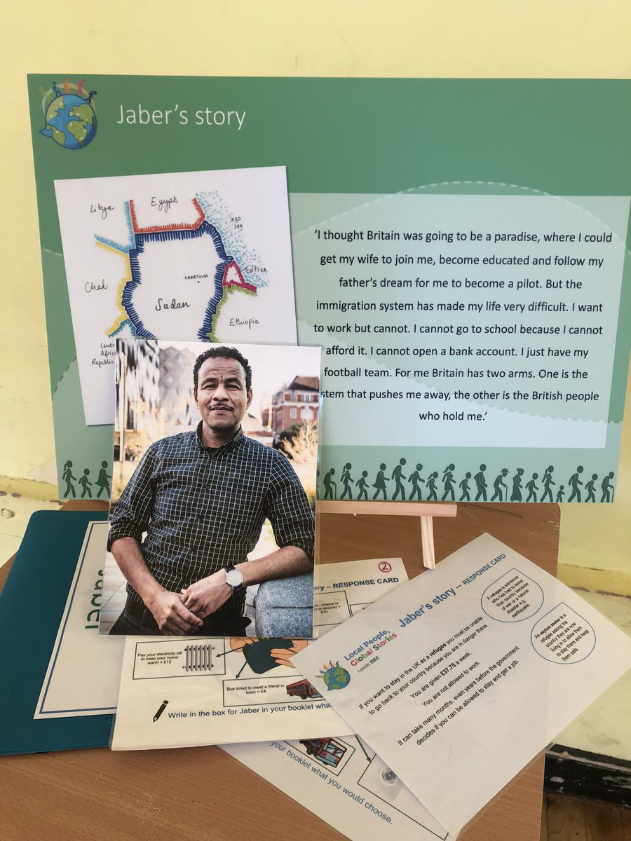 DECLeeds's tweet photo. ‘Everyone needs a home. Where they belong.’
‘Be kind to everyone’
‘One person can change a lot, like Naveed from Pakistan who became a children’s surgeon’ Thoughtful responses from @abgacademy Yr7 pupils on our #Migration workshop @chaplaincyabbey #PHSCE https://t.co/uhoTP0zfI2