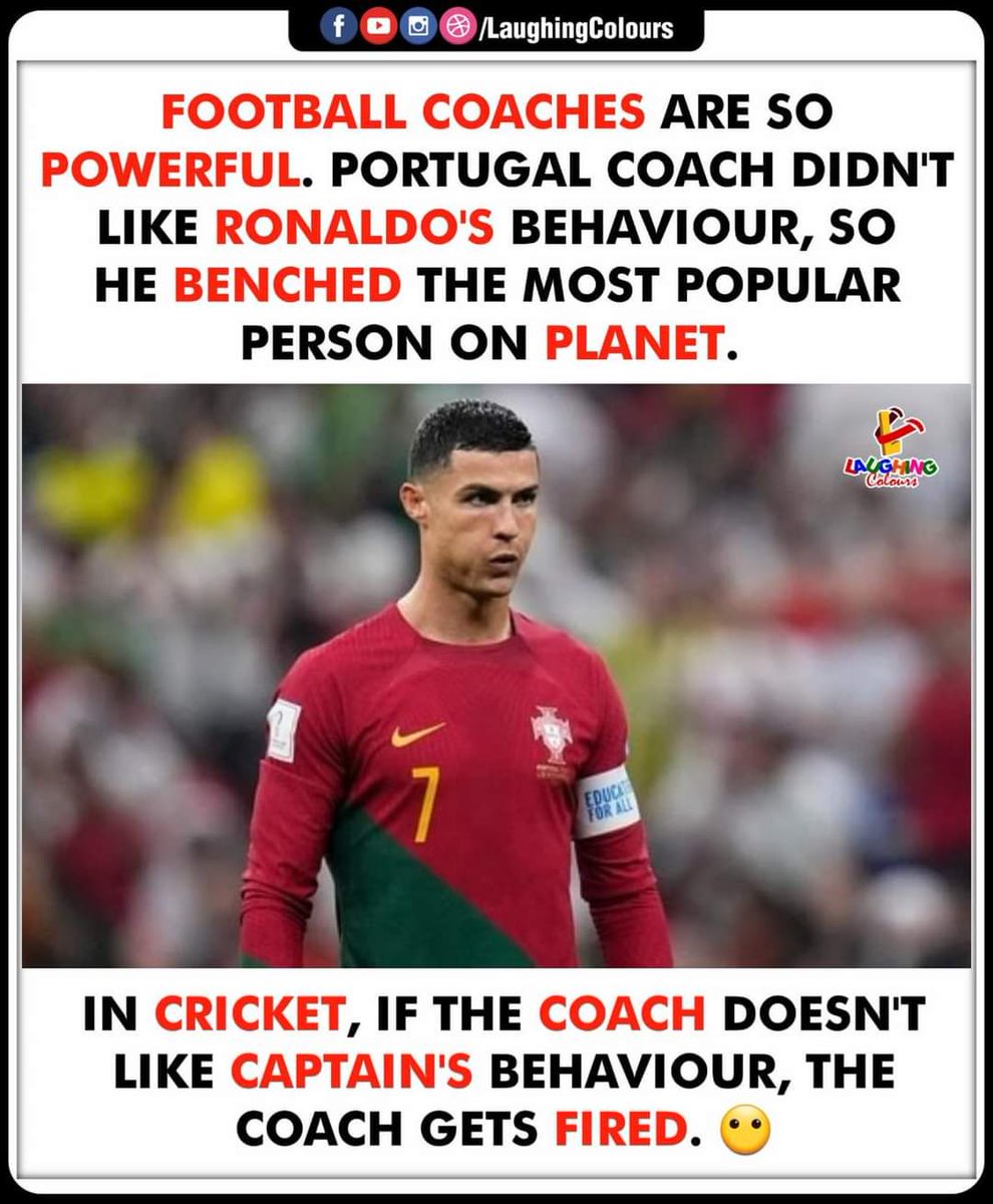 JaibyGeorge5979's tweet photo. Football Vs Cricket https://t.co/IVTMhxrQqH