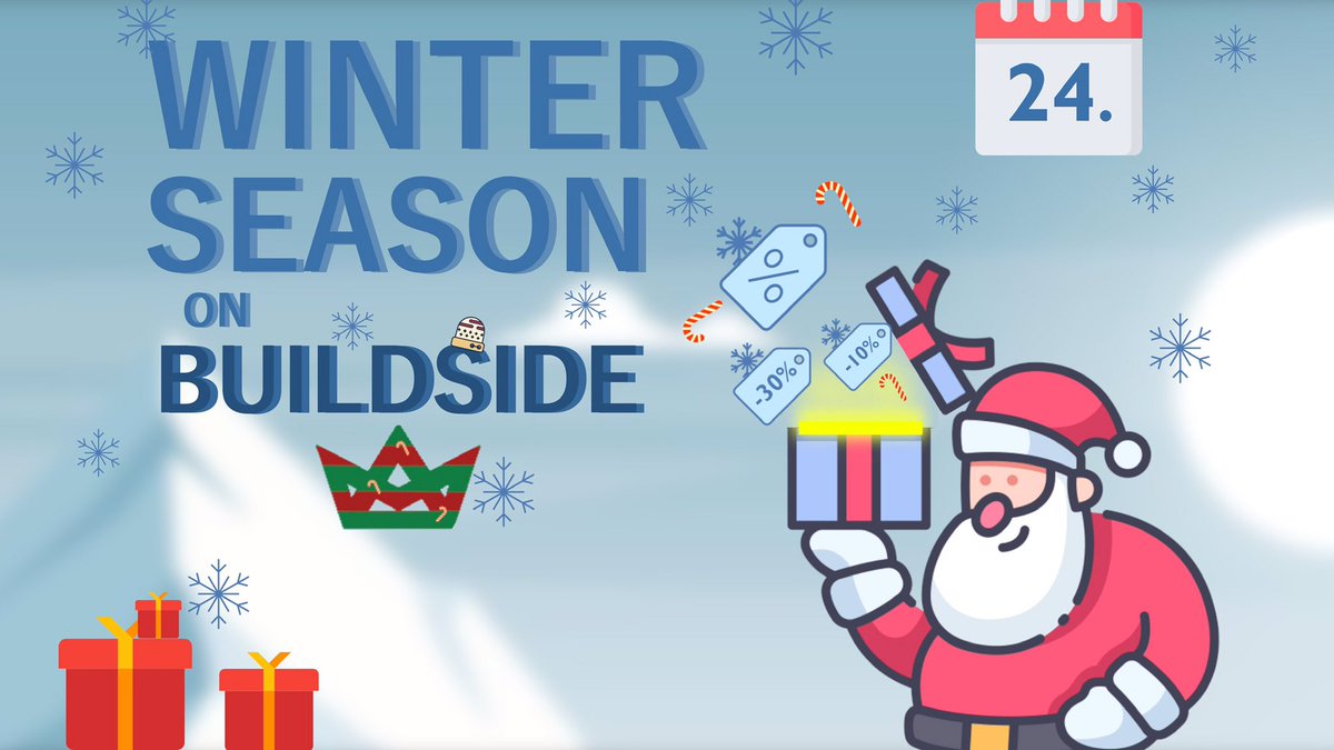 build_side's tweet photo. ❄️Winter season on BuildSide❄️

BuildSide presents the first winter season full of surprises... 
This season, you can get a special 'winter' role by purchasing one of our products.⛄️
But there's a reason for this role, which you'll find out later...🎁 https://t.co/kfko1qpH8M
