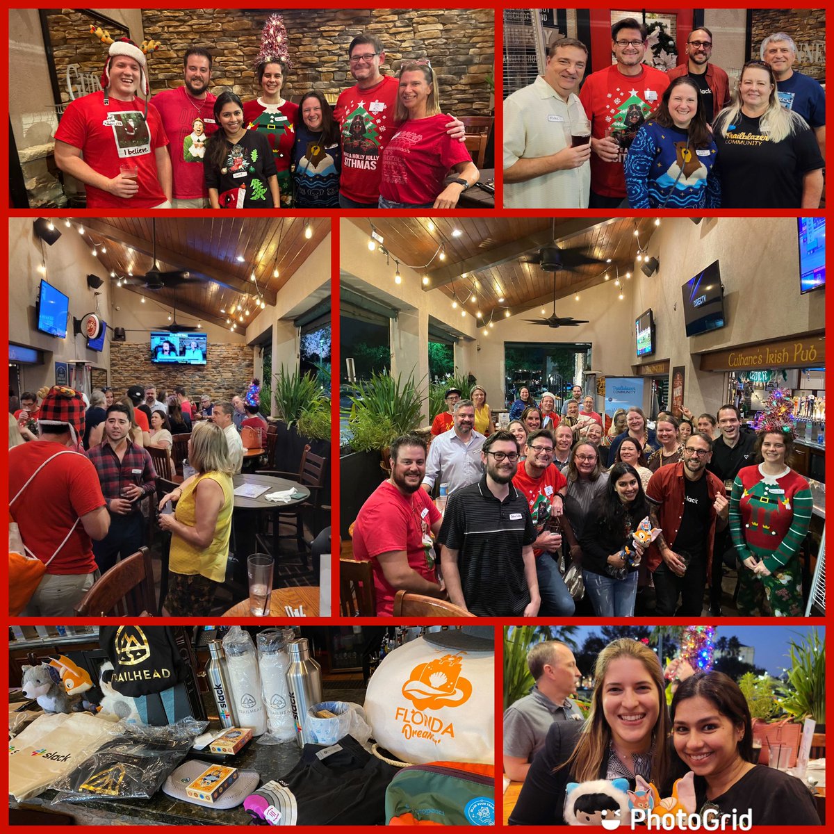 MarcJLester's tweet photo. I am so excited to see our local #JaxOhana grow! We now have 7 @salesforce /@SlackHQ groups and all were represented last night at our annual Joint Holiday Social 🤗

Thanks to everyone that came out to celebrate the holidays with us. We had lots of fun!
https://t.co/erbIX2yoO0 https://t.co/lcGJM7oUrB
