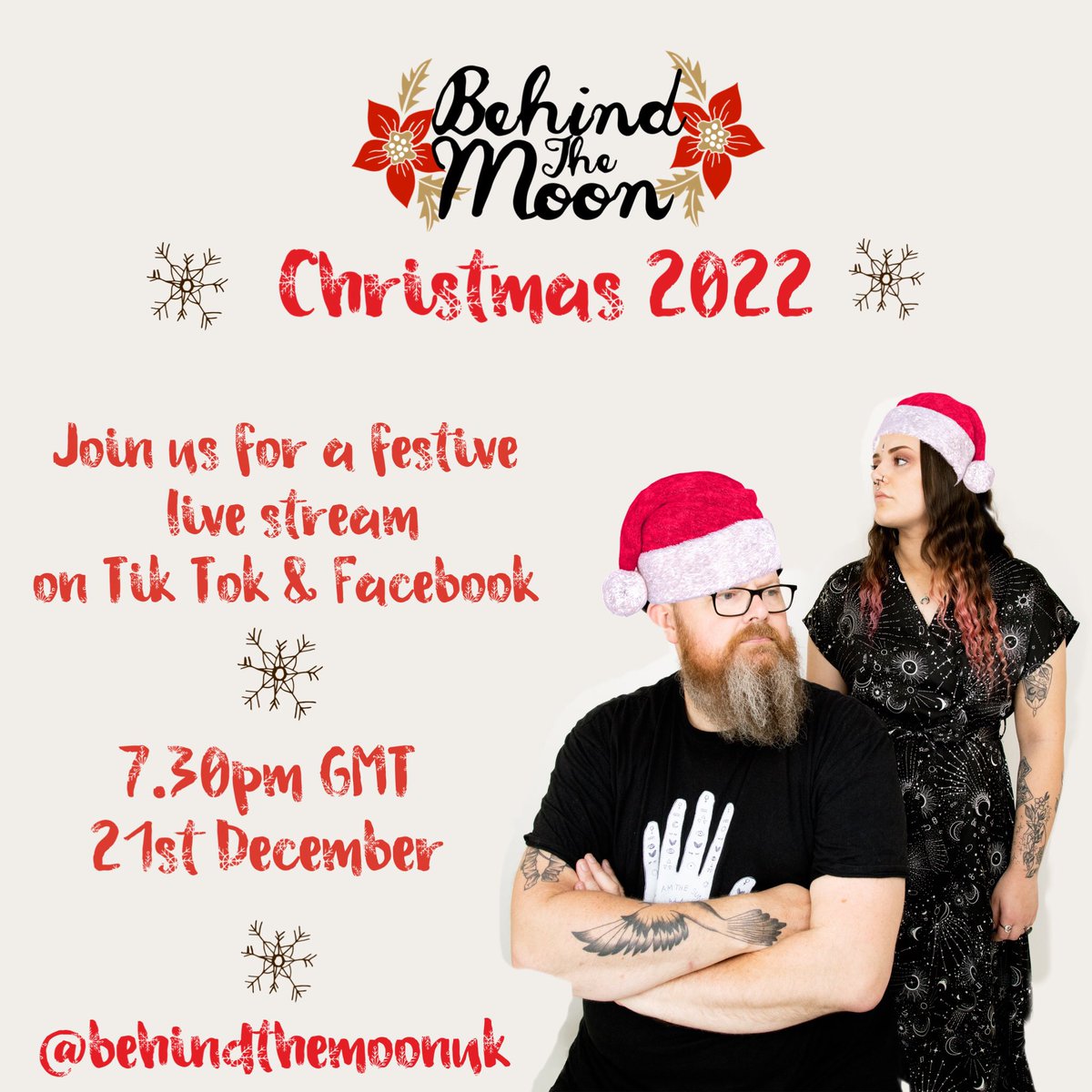NEWS! we have a live stream on Facebook and Tik Tok 21st December 7.30pm gmt #ticktokstreaming #facebooklive #livestream #streaming