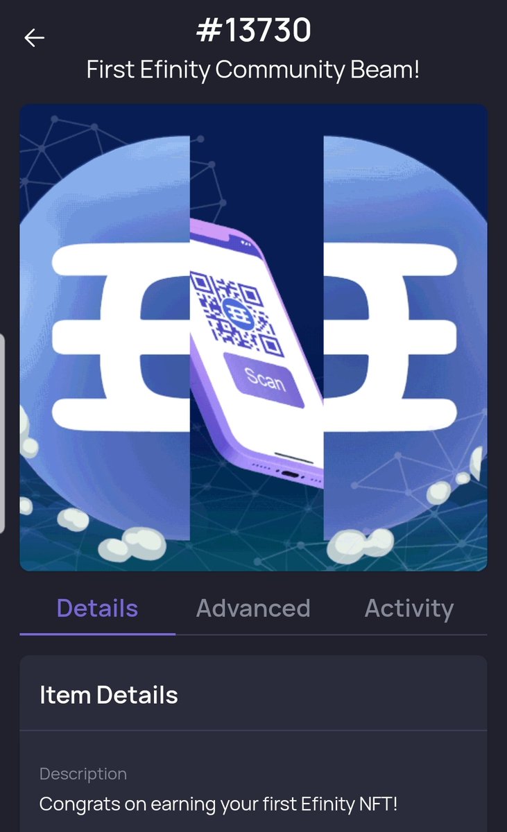 EtherealEcotour's tweet photo. Let's goo!🔥 Excited to build the Efinity collection♥️ #MyFirstEfinityNFT 👇 https://t.co/nhdCf9Anh3