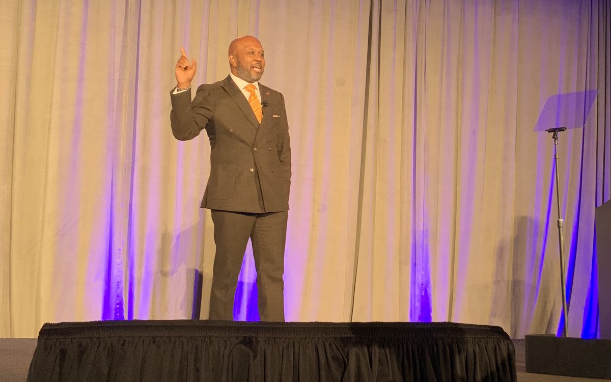 "Looking around at this room, I am fully confident that excellence in education and access to lifelong success for ALL STUDENTS across THE ENTIRETY OF OUR country, regardless of race, ethnicity, zip code, disability, is indeed possible." -Micah Ali, #CUBE22 Chair