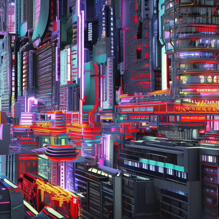CREAIT_OFFICIAL's tweet photo. A 3d render of a futuristic Tokyo with neon lights, highly detailed, octane render, vibrant colors, sharp focus #3d_render #futuristic_Tokyo #neon_lights #octane_render #vibrant_colors #sharp_focus #aiart #aigeneratedart https://t.co/vCiUOiDg5r