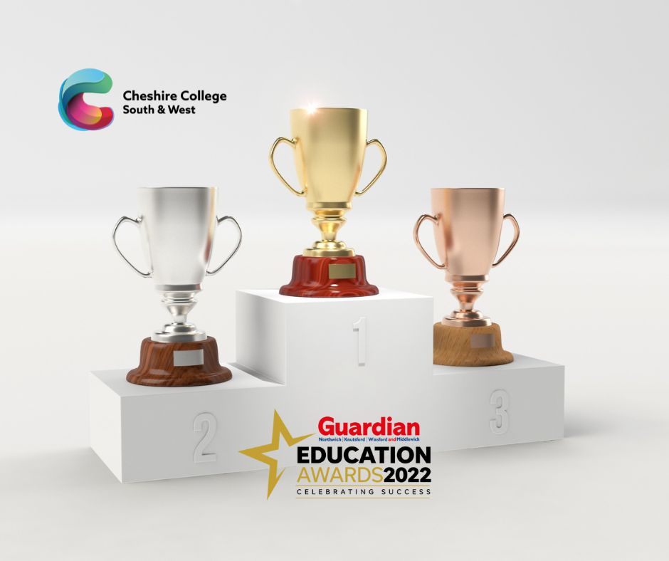 Cheshire College Highly Commended for Innovation at Education Awards 🏅👏

It was a pleasure to share the spotlight with such inspiring students, teachers and education providers. We're so honoured to have received this recognition.

#MCeducationawards22