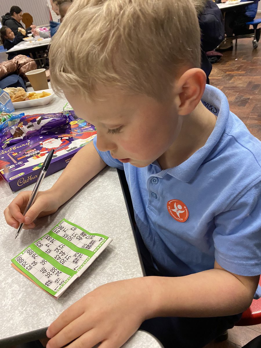 Thank you @ListerInfants the boys (including @davewi11 ) had the loveliest afternoon playing Bingo, drinking hot tea and winning lots of chocolate in the tombola #lovelyevent #feelingfestive (@ListerInf_yr2 )