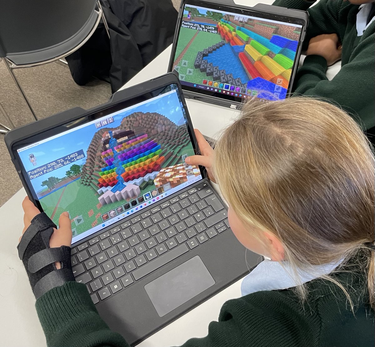 Downe House Geography tweet media
