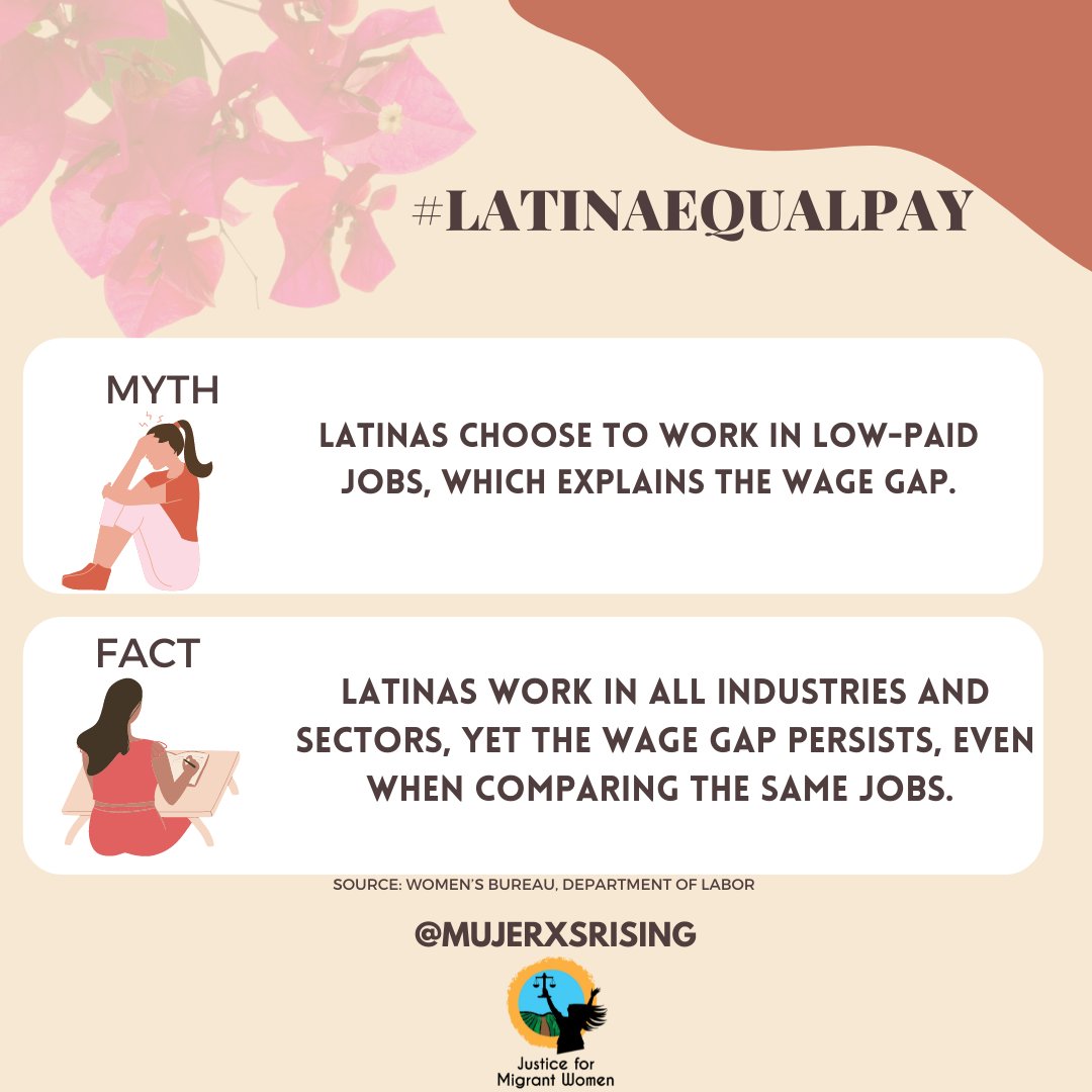 #LatinaEqualPay is about celebrating working Latinas and ensuring that their contributions are compensated fairly. @FmlyValuesWork is proud to be in solidarity with workers, @LCLAA @EqualRightsAdvocates @MomsRising  and other progressives demanding #equalpay for equal work!