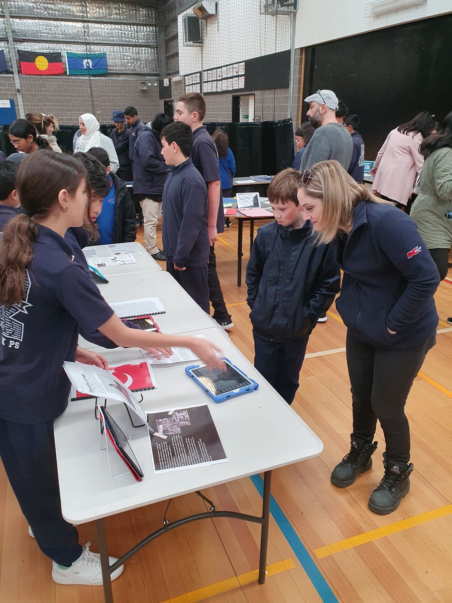 MrHamptonACPS's tweet photo. A massive thank you to all who attended our multi-genre showcase! It was amazing to share all the hard work and achievement our year 6 students have made in literacy! @AitkenCreekPS https://t.co/Txq9ABY6pQ