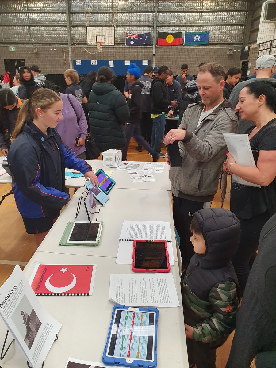 MrHamptonACPS's tweet photo. A massive thank you to all who attended our multi-genre showcase! It was amazing to share all the hard work and achievement our year 6 students have made in literacy! @AitkenCreekPS https://t.co/Txq9ABY6pQ