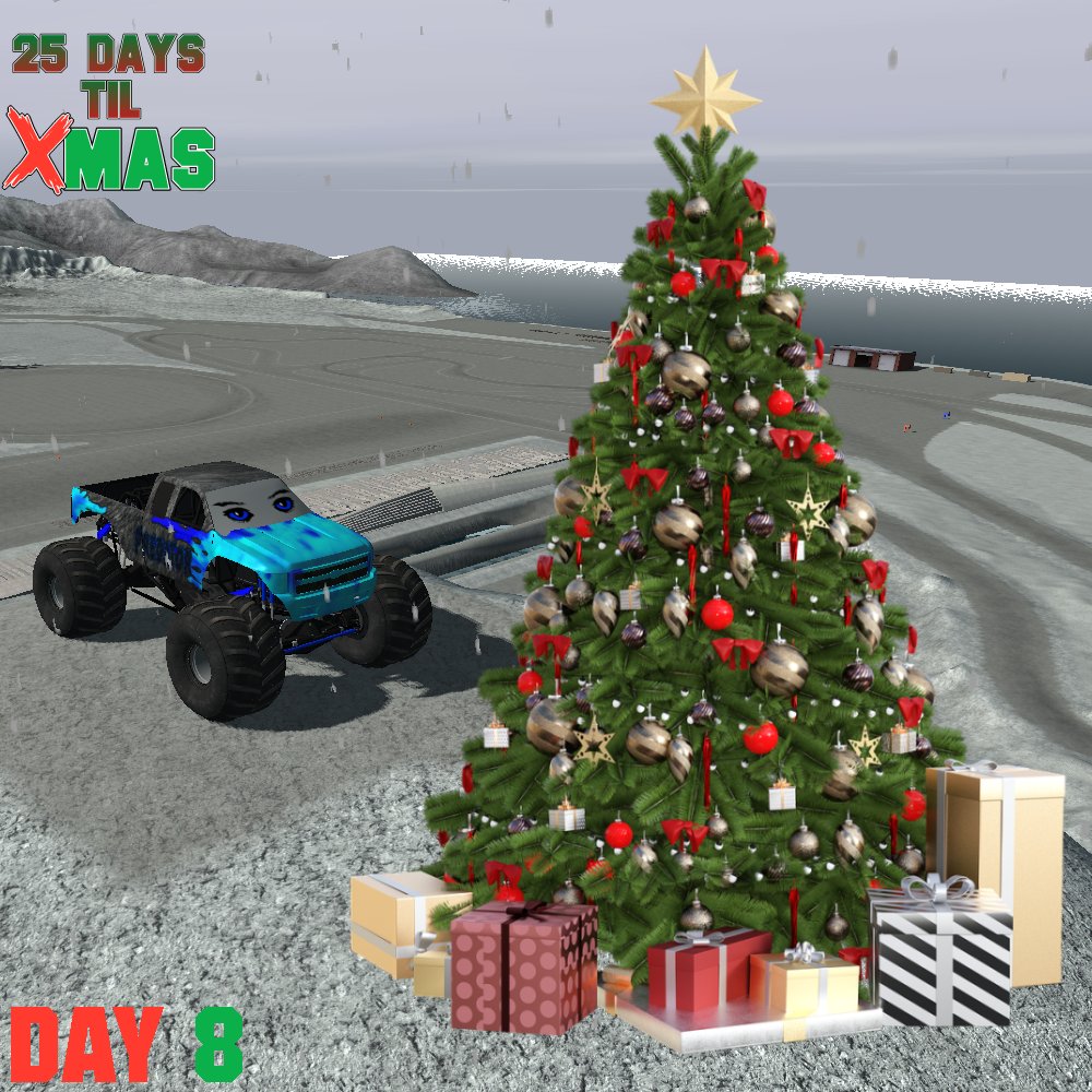 TheAnt755's tweet photo. 25 Days Til XMas: Day 8 - "Predator's Christmas"
#MTWS #RigsOfRods #25DaysTilXMas https://t.co/jI53pNLVQA