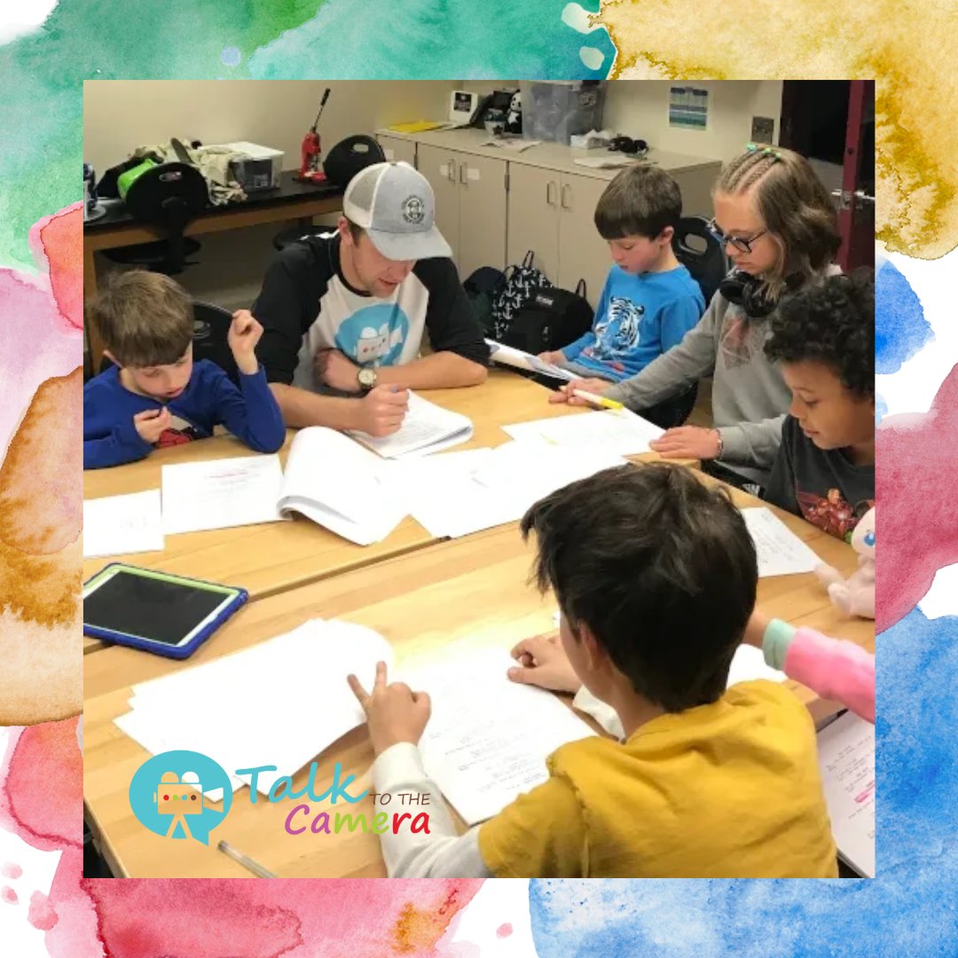 talkto_camera's tweet photo. Talk to the Camera Kid Actors practicing their scripts! https://t.co/u8QALoWIDW
