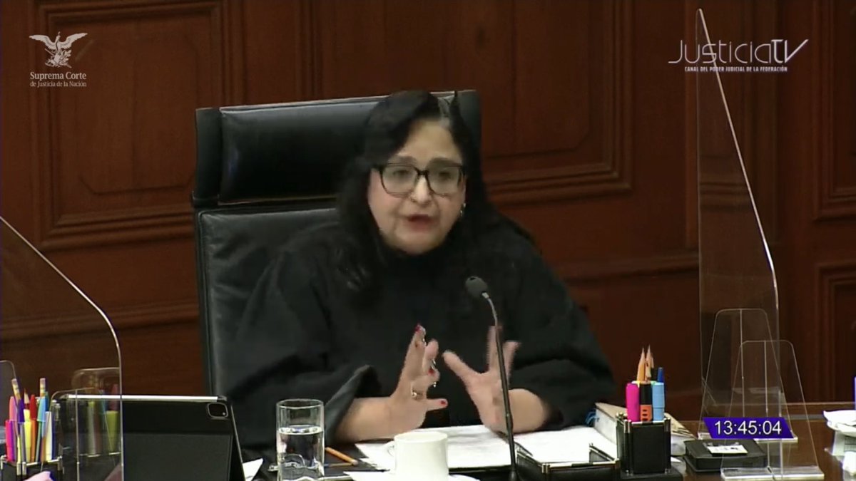 LaydaNegrete's tweet image. “Estoy con el proyecto aunque no con las consideraciones por lo que formularé voto concurrente.” Ministra Norma Piña.