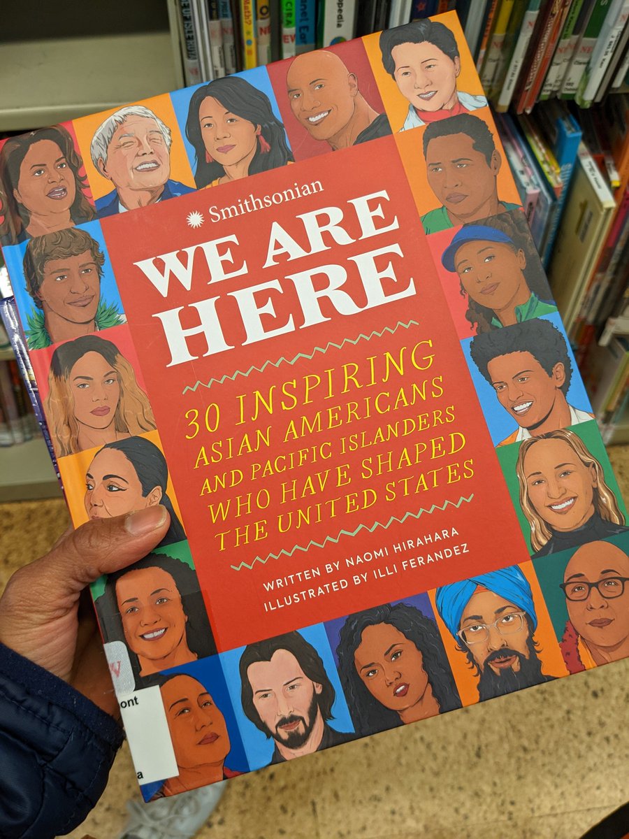 gagant's tweet photo. Delighted to find this @SmithsonianAPA book We Are Here, 30 Inspiring Asian Americans and Pacific Islanders Who Have Shaped the United States, featuring the cool @sikhtoons at my local @BerkeleyPublic. https://t.co/dvxWgPTJuA