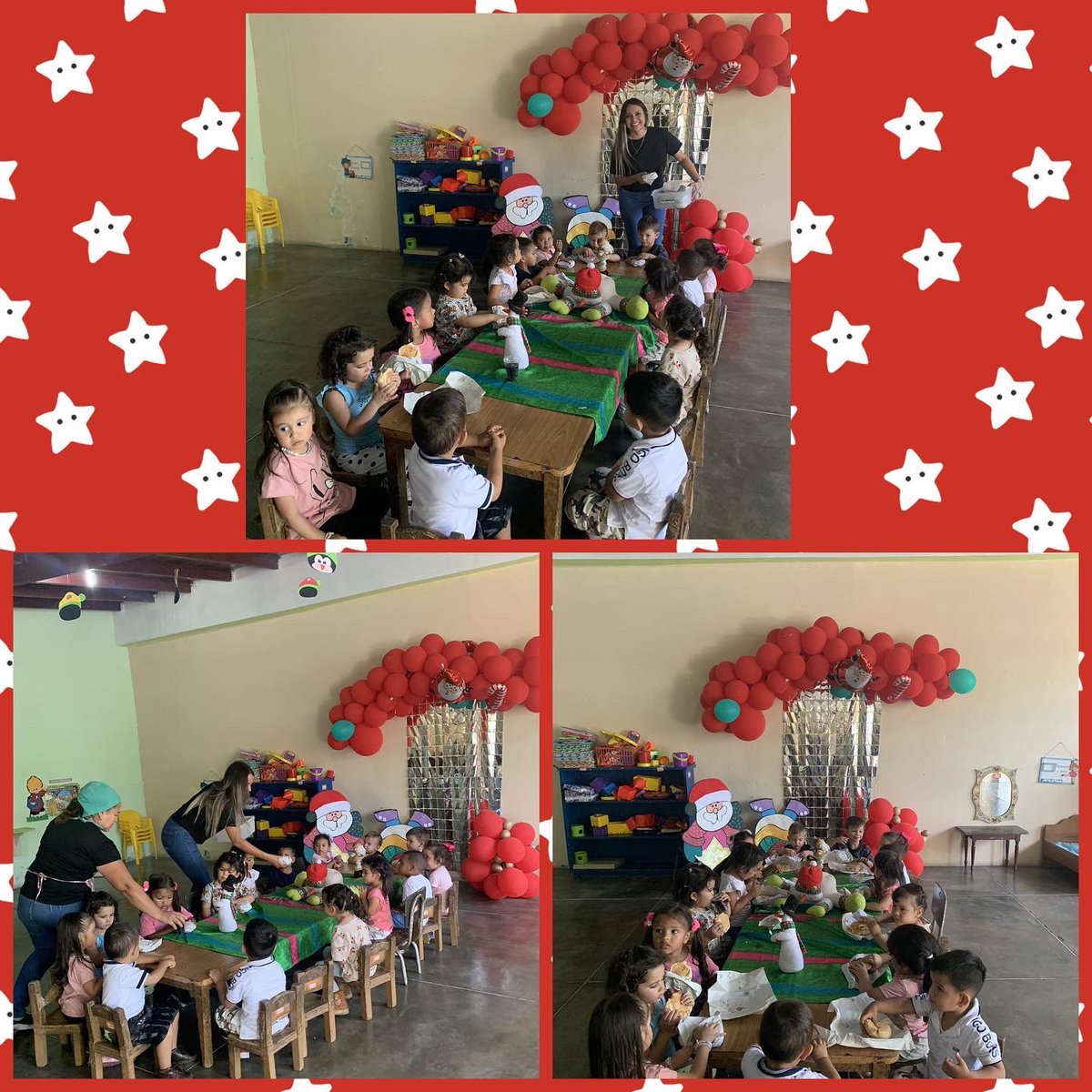 ceinmaelisa's tweet photo. Desayuno Navideño para nuestros niños y niñas 🍔Despidiendo con alegría y risas este año 2022 👏🏻☀️💫✨🎁🎄🌟🎅🏻 @ZonaEducTachira @coordinicial @Div_Ini_Pri_Esp @Berzabethg1 @MPPEDUCACION https://t.co/DiR4ouThYN