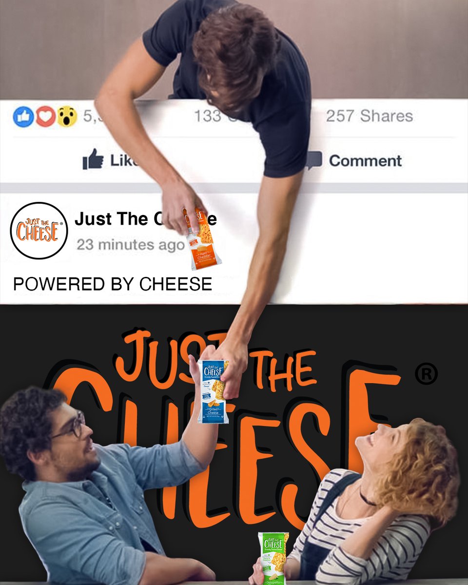 When the snack’s so good you have to share it by any means possible! 🤗
.
.
#familyowned #wisconsincheese #reeseville #wisconsin #cheesy #jtc #cheeselovers #cheeselove #flavor #cheeseoverload #cheeselife #cheeseaddict #cheeseplease #cheeseislife #sharingiscaring #snacks