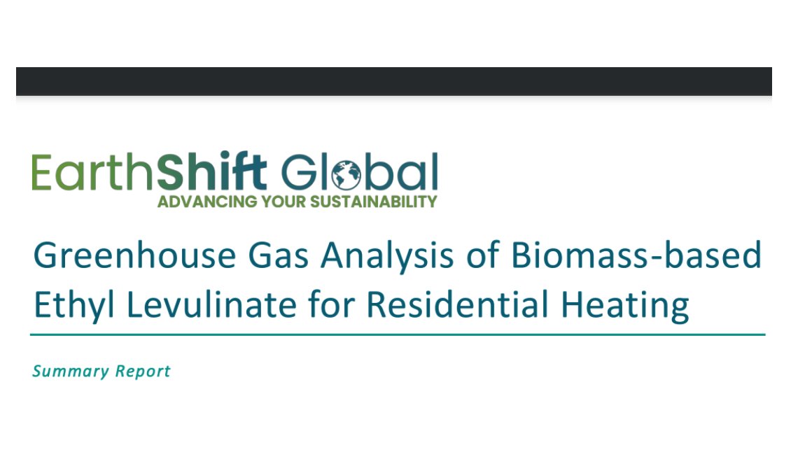 Biofine Developments Northeast has developed an advanced biofuel derived that has potential application as a low carbon heating fuel. 

This study was conducted by EarthShift Global for the National Oilheat Research Alliance &amp; Biofine.

earthshiftglobal.com/client_media/f… #LCA #Biomass #Heat