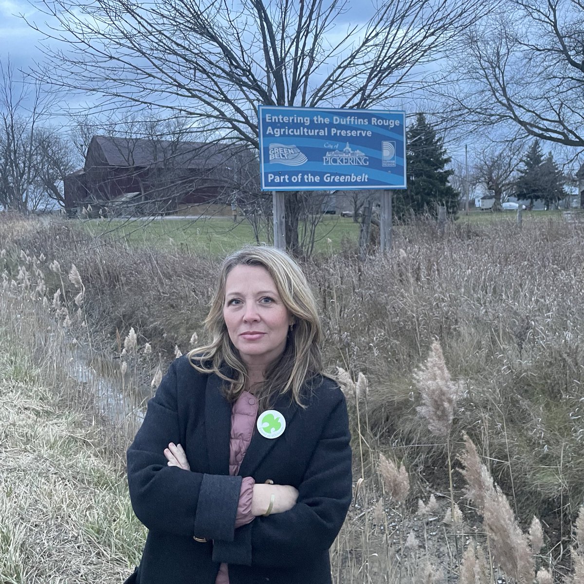 I visited the Duffins Rouge Agricultural Preserve last week to see for myself what will be lost with Doug Ford’s Bill 39.
There’s no evidence that a single affordable home will be built here, but wealthy developers and speculators stand to make a mint. 
#HandsOffTheGreenbelt