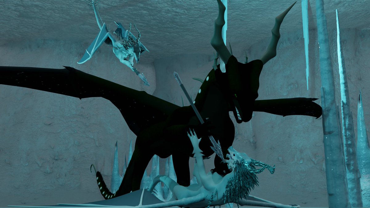 Rurikredwolf's tweet photo. big black woman dominates two young white males
#Foeslayer #Winter #Hailstorm #Wingsoffire #WoF #wingsoffirefanart #artists #artistsontwitter #dragon https://t.co/6P05CmKnNb