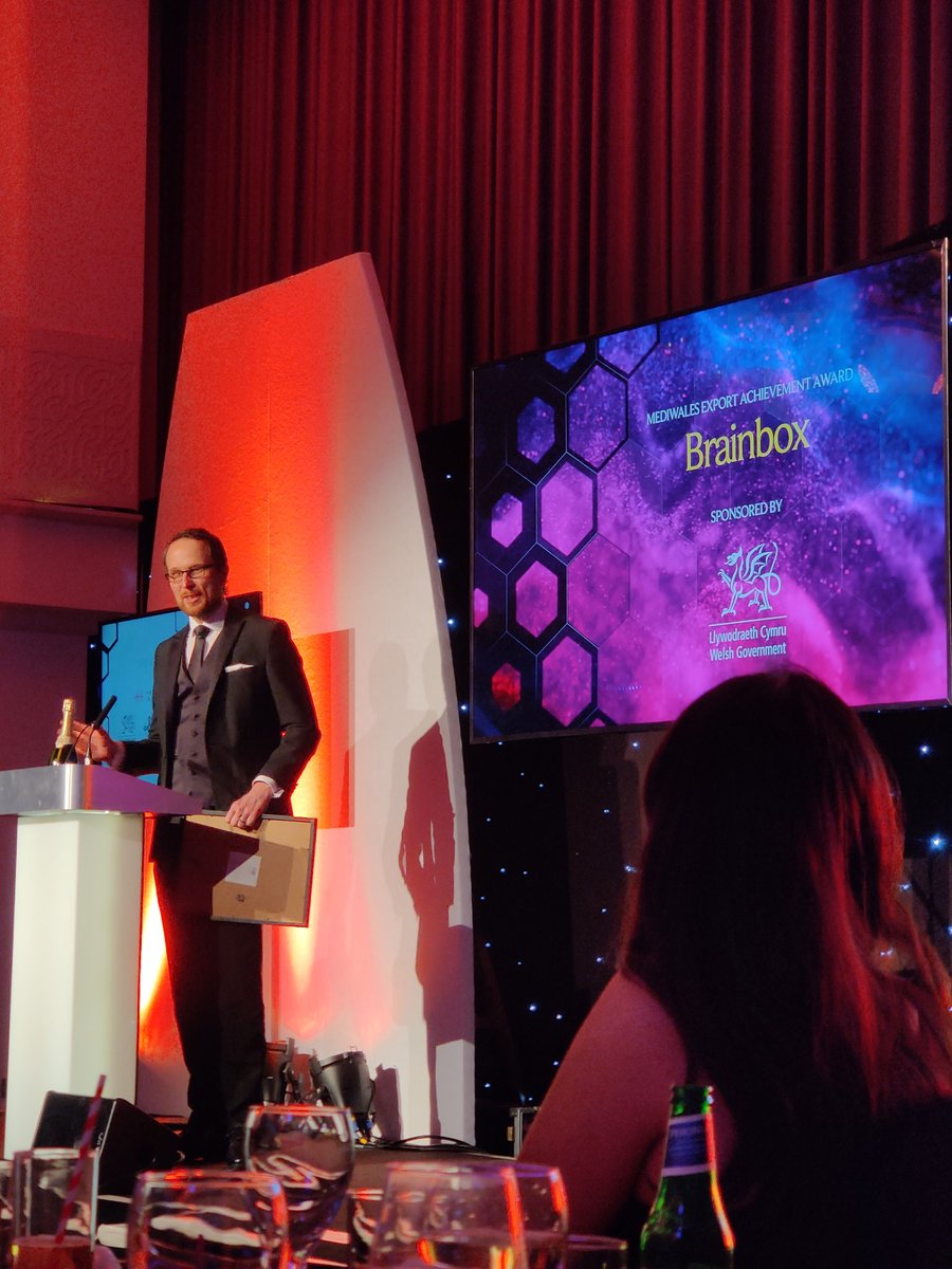 Brainbox_Neuro's tweet photo. We are delighted to have won the Export Award at the @mediwales Innovation Awards #MWAwards2022 https://t.co/W64ZeMo4Y9