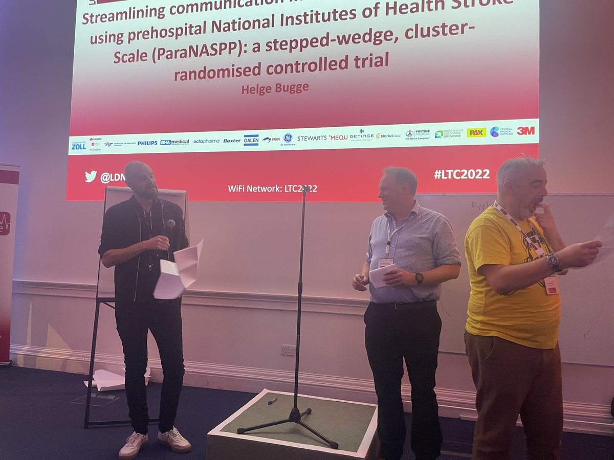 Maren Ranhoff Hov (@marenrhov) on Twitter photo Standup science by <a href="/buggulus/">Helge Bugge</a> Helge Bugge - he is brilliant, brave and a real entertainer🎉🎉Prehospital NIHSS is the future for prehospital stroke care! <a href="/ParaNASPP/">ParaNASPP</a> <a href="/LDN_TC/">London Trauma Conference</a> @Luftambulansen <a href="/ESOstroke/">European Stroke Org</a> Standup science by <a href="/buggulus/">Helge Bugge</a> Helge Bugge - he is brilliant, brave and a real entertainer🎉🎉Prehospital NIHSS is the future for prehospital stroke care! <a href="/ParaNASPP/">ParaNASPP</a> <a href="/LDN_TC/">London Trauma Conference</a> @Luftambulansen <a href="/ESOstroke/">European Stroke Org</a>