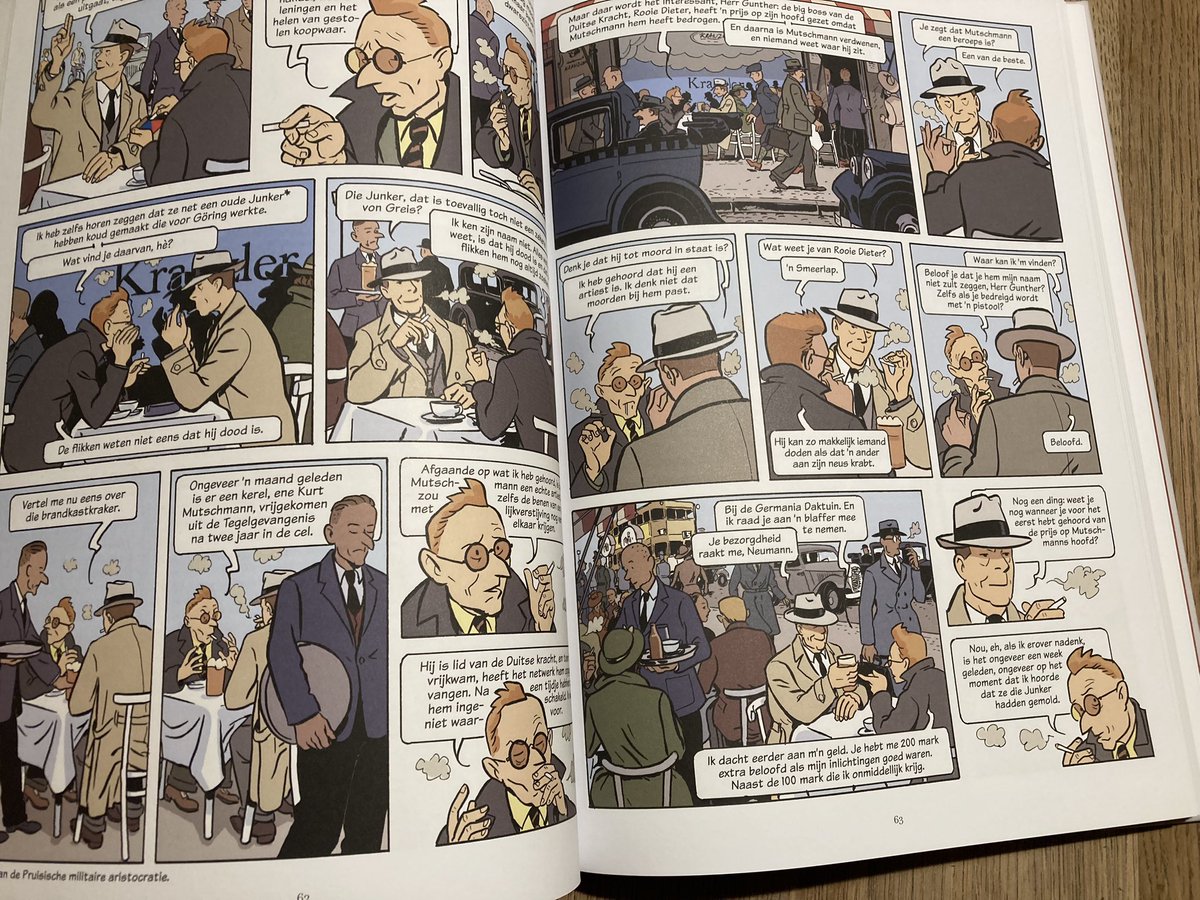 Bernie Gunther in klare lijn: het eerste deel van Philip Kerr’s Berlijnse Trilogie is nu prachtig verstript. (En even prachtig uitgegeven door @scratchbooks ) #philipkerr #berniegunther