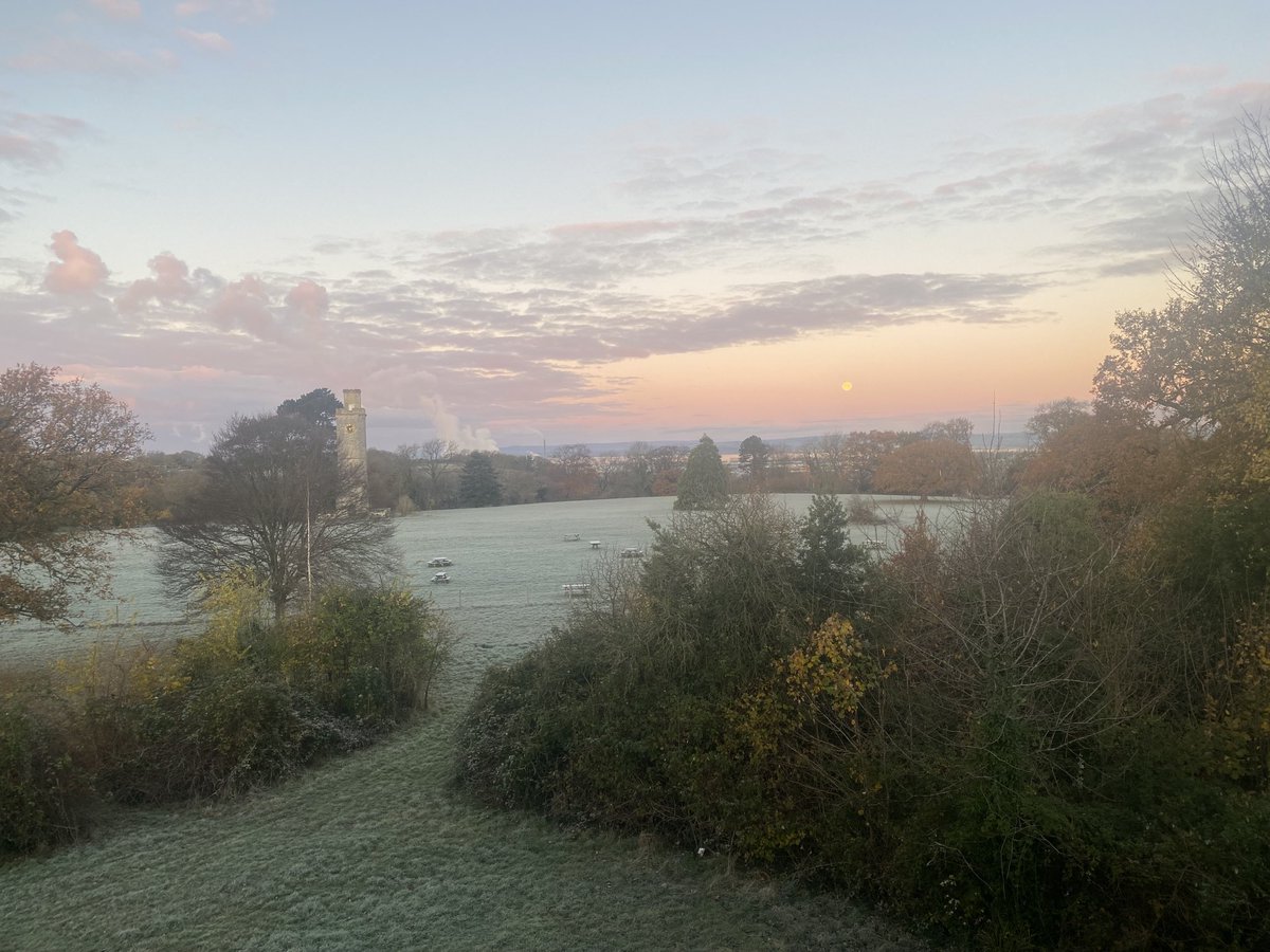 Not bad views from the office