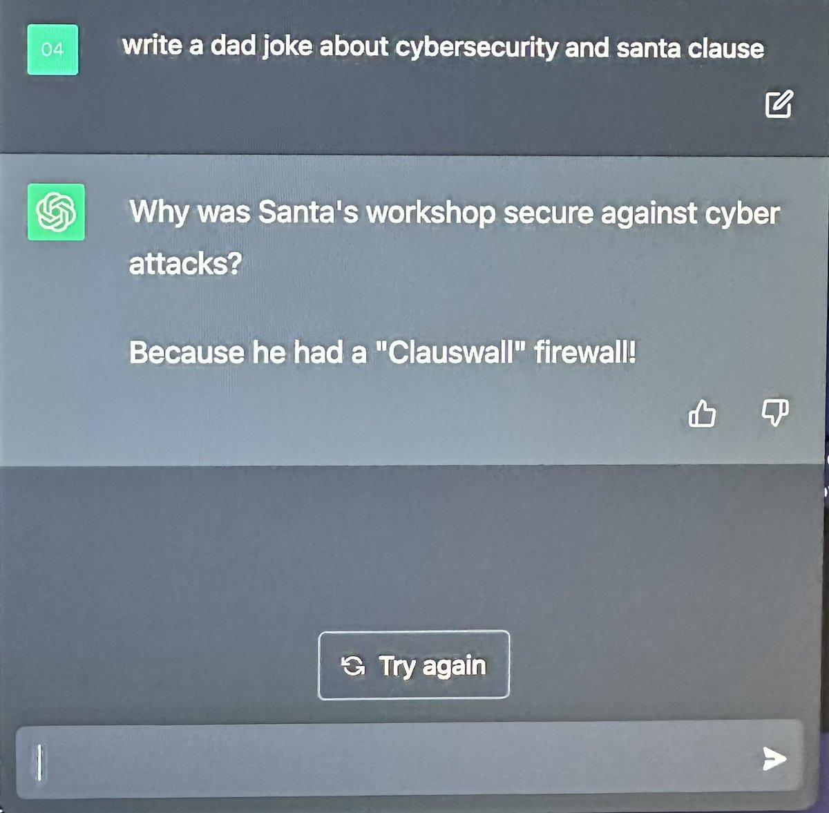 Not bad for the first effort!