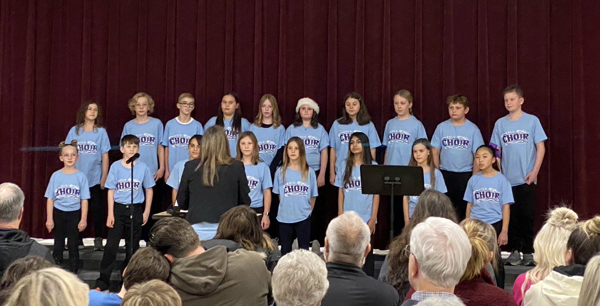 Harmony Elementary fifth grade choir! Great job guys!