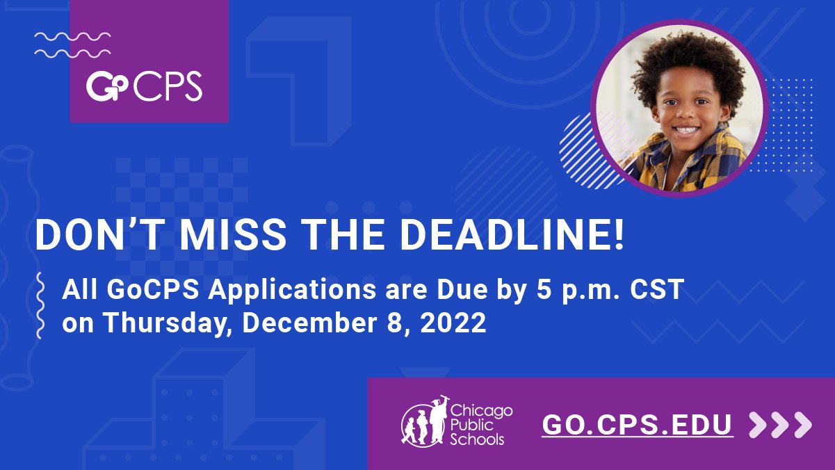CPS Chicago Public Schools On Twitter Time Is Almost Up Tomorrow Cps chicago public schools on twitter time is almost up tomorrow