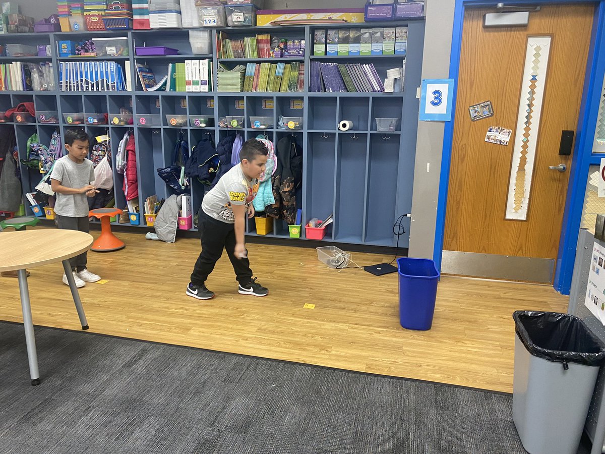 MrsCappelenKCSD's tweet photo. Trashketball was a hit to review for our math test! https://t.co/s9SbUnHZj9