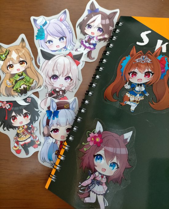 ウマ娘・クリアシール
8枚セットで100円です✨
#ADV017 