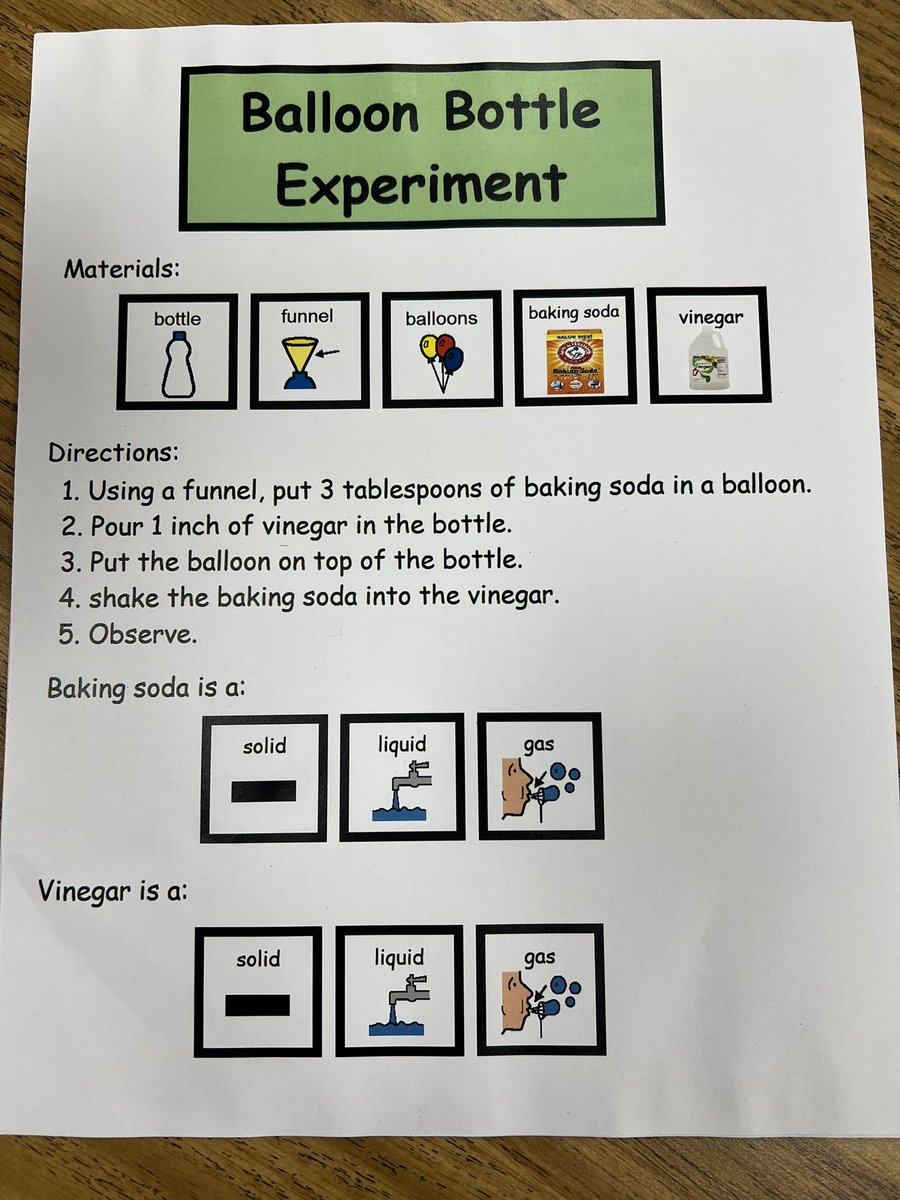 crod11218's tweet photo. Balloon Bottle Experiment!
#PropertiesOfMatter
#MakingScienceAccessible
#SuchFun
@goboardmaker https://t.co/MgLiVEljJj