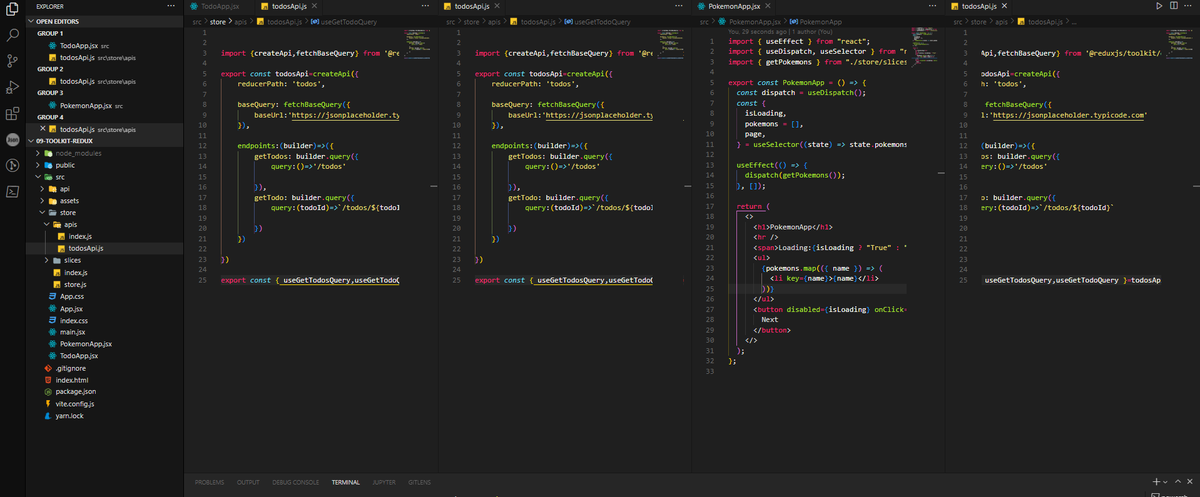 OrtgMarcelo's tweet photo. Día 216: #365daysofcode 

Culminado el módulo de Redux. Días cargados de actividades pendientes 🤯 .

Un pequeño avances en prácticas https://t.co/QsVKiGgz2D
