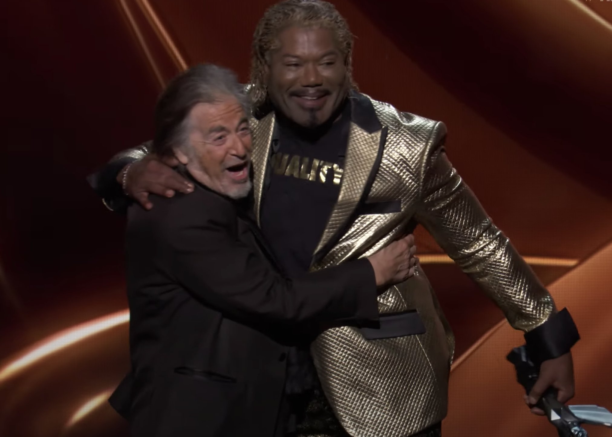 The Game Awards on X: Al Pacino and Christopher Judge - only at  #TheGameAwards  / X