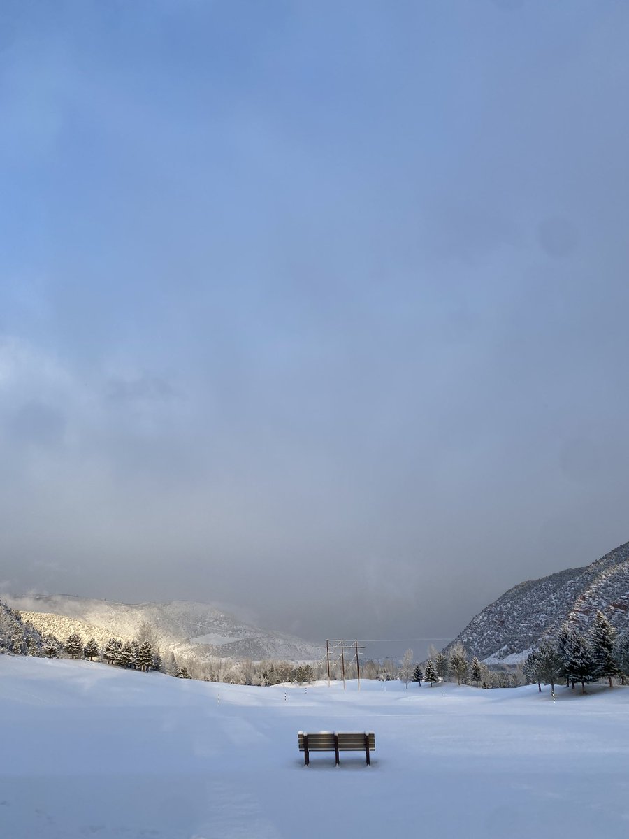 Therapeutic shoveling this morning
