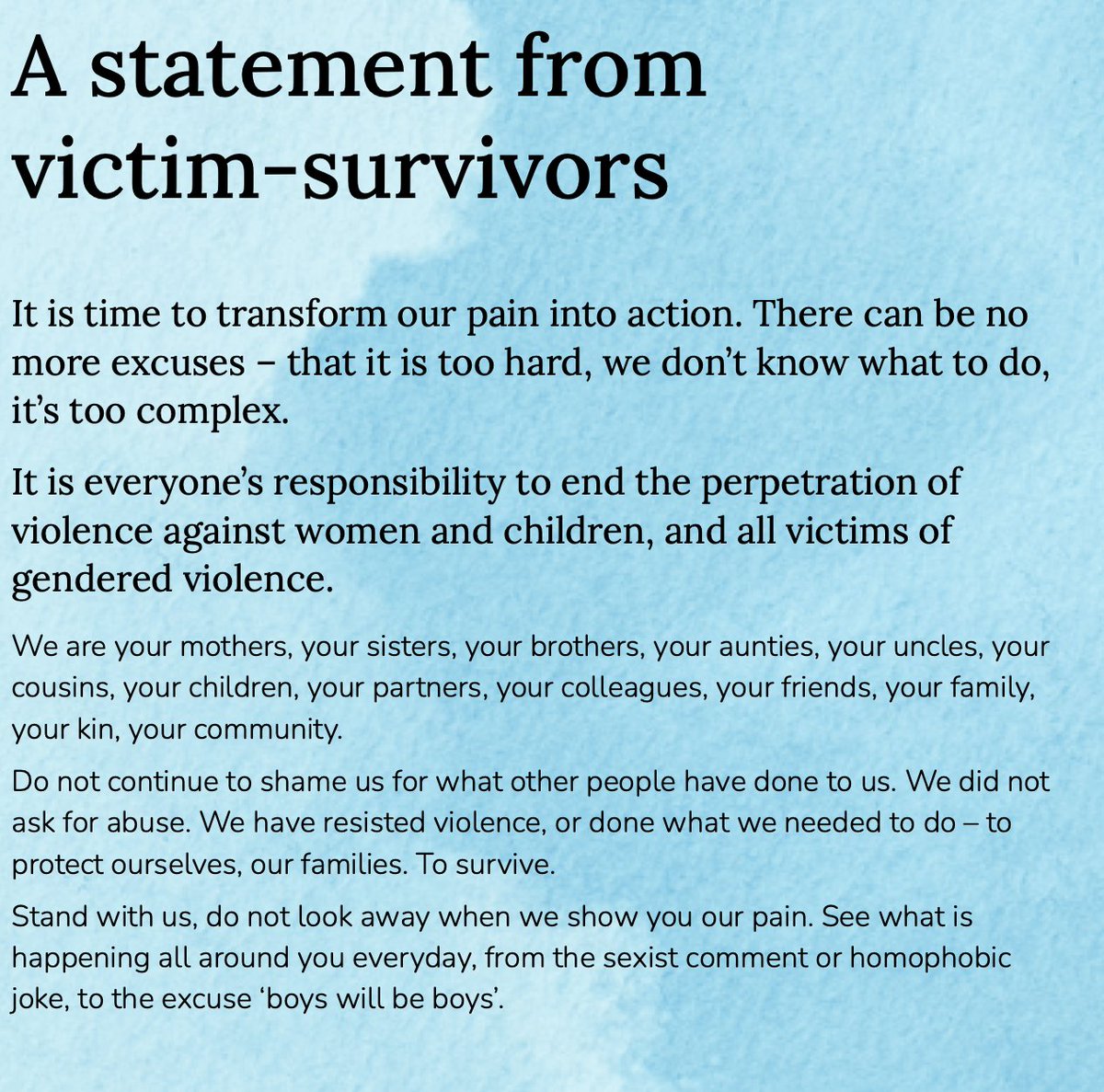 DrBridgetHarris's tweet photo. On the history and incredible advocacy and work of @icos_aus, @DLulabele talks about the drive to imbed voices of lived experience and expertise into policy decisions (and calls on the State to do this) and references the powerful statement that opens the National Plan @MonashGFV https://t.co/Om3CHOlwpl