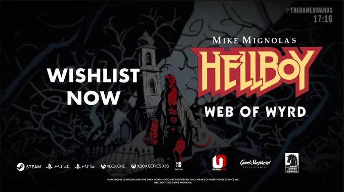 コミック調のグラフィックで大暴れ!アメコミ「ヘルボーイ」原作ACT『Mike Mignola's Hellboy Web of Wyrd』発表【TGA2022】真っ赤な身体に巨大な拳!アメコミ原作のローグライトACTが発表。 
